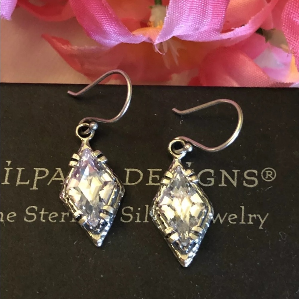 Silpada W1884 RARE Cubic Zirconia Sterling Silver - Picture 8 of 12